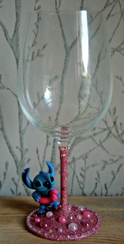 Disney stitch bicchiere da - disney,
